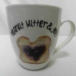 Pfaltzgraff We Go Together Like Peanut Butter and Jelly Mug Cup micro dish